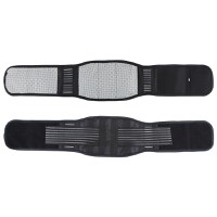 Centura lombara incalzitoare cu 20 magneti de turmalina pentru talie, abdomen, corectare postura, unisex, marime M - 1