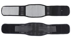 Centura lombara incalzitoare cu 20 magneti de turmalina pentru talie, abdomen, corectare postura, unisex, marime M