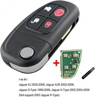 Cheie Auto Completa Programabila 433MHz, cu 4 butoane, cip 4D60, compatibila Jaguar X-Type, S-Type, XJ, XJR, XK, XF - 3