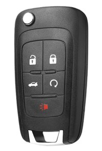 Cheie Auto Completa Programabila, Compatibila Chevrolet Captiva, Cruze, Malibu, Opel Antara, cu 4+1 butoane - 12