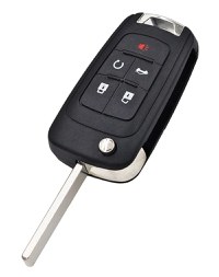 Cheie Auto Completa Programabila, Compatibila Chevrolet Captiva, Cruze, Malibu, Opel Antara, cu 4+1 butoane - 2