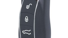 Cheie Auto Completa Programabila, compatibila Porsche Cayenne, 911, Boxster – 3 butoane, FCC KR55WK50138 / KR55WK50136