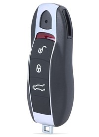 Cheie Auto Completa Programabila, compatibila Porsche Cayenne, 911, Boxster – 3 butoane, FCC KR55WK50138 / KR55WK50136 - 1