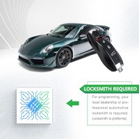 Cheie Auto Completa Programabila, compatibila Porsche Cayenne, 911, Boxster – 3 butoane, FCC KR55WK50138 / KR55WK50136 - 2