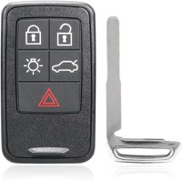 Cheie Auto Programabila Completa 433MHz, Techstar, cu 5 butoane si Cip ID46, Compatibila Volvo S60, V60, V70, XC6 - 4