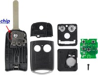 Cheie Auto Programabila Completa Techstar cu 2 butoane, 433MHz, Compatibila Honda Civic 2011–2014, CR-V, Jazz 2012–2015 - 2