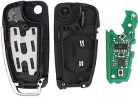 Cheie Auto Programabila Techstar cu 3 butoane pentru Audi Q7 B7 Q3 A3 TT A2 A8 A6 A6L A4 S5 C5 C6 B6 A4L A5 Q5 S RS - 9