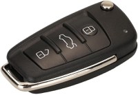 Cheie Auto Programabila Techstar cu 3 butoane pentru Audi Q7 B7 Q3 A3 TT A2 A8 A6 A6L A4 S5 C5 C6 B6 A4L A5 Q5 S RS - 1