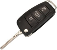 Cheie Auto Programabila Techstar cu 3 butoane pentru Audi Q7 B7 Q3 A3 TT A2 A8 A6 A6L A4 S5 C5 C6 B6 A4L A5 Q5 S RS - 4