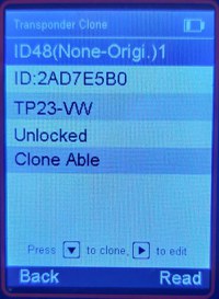 Chip Transponder ID48 CAN VW A1 TP23 Cip Auto pentru Cheie VW Encrypted - 7