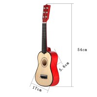 Chitara pentru copii, clasica, lemn, Junior Natur, 54 cm - 3