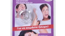 Clips nasal anti-sforait, transparent, deschidere cai nazale, relaxare respiratie