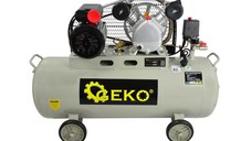 Compresor 100L, 9bar, 390l/min, 2 iesiri, GEKO G80302