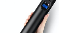 Compresor auto 12V, pompa electrica portabila, cu afisaj LCD