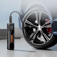 Compresor auto portabil Techstar LW-8018 cu afisaj digital LCD si lanterna LED, presiune maxima 10.3 bar (150 PSI) - 2