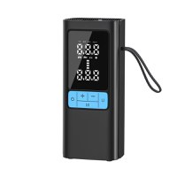 Compresor auto portabil wireless Techstar® MU002, afisaj digital LCD, lanterna LED, baterie reincarcabila 6000mAh - 1