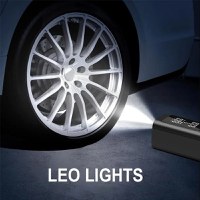 Compresor auto portabil wireless Techstar® MU002, afisaj digital LCD, lanterna LED, baterie reincarcabila 6000mAh - 4