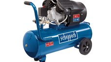 Compresor Scheppach HC52DC 5906101901 cu doi cilindri, 2200 W, rezervor de 50 l, 8 bari