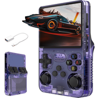 Consola Gaming portabila cu 15.000+ Jocuri Clasice, Ecran HD 3.5'', 128GB Stocare, Joystick-uri 3D, Multiplayer Wireless - 2