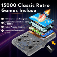 Consola Gaming portabila cu 15.000+ Jocuri Clasice, Ecran HD 3.5'', 128GB Stocare, Joystick-uri 3D, Multiplayer Wireless - 3