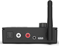 Convertor Audio Digital la Analog Techstar® DAC 192KHz cu Bluetooth 5.4 si Telecomanda, Intrari Optice, Iesiri RCA - 1