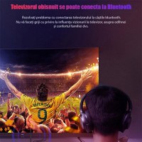 Convertor Audio Digital la Analog Techstar® OT14, Compatibil Bluetooth 5.0, DC 5V, AUX 3.5 mm, Cablu audio optic, RCA - 7