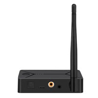 Convertor Audio Digital la Analog Techstar® OT14, Compatibil Bluetooth 5.0, DC 5V, AUX 3.5 mm, Cablu audio optic, RCA - 3