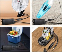 Convertor Priza Auto la 220V MRG MJNT614 , Invertor de la 220V la 12V, 8Ah - 4