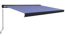 Copertina retractabila manuala tip caseta, antracit, 300 x 250 cm
