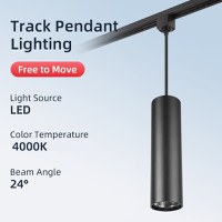 Corp Spot LED Suspendat, pe Sina Tracklight, tip Pendul, 10W, Lumina Moderna de Interior, Reglabil, Anti-Orbire - 7
