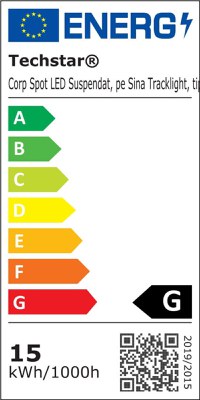 Corp Spot LED Suspendat, pe Sina Tracklight, tip Pendul, 15W, Lumina Moderna de Interior, Reglabil, Anti-Orbire - 4