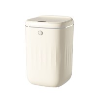 Cos de gunoi inteligent cu senzor SH-8646, Crem, 20 L - 2