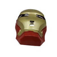 Costum Iron Man pentru copii, marime M, 7 - 9 ani, 120-130 cm, rosu, masca plastic inclusa - 2