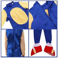 Costum Sonic KidMania® cu accesorii pentru copii - 5