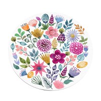 Covor rotund, Conceptum Hypnose, multicolor, 120 cm, 100% poliester, antiderapant, 287CHL1435 - 1