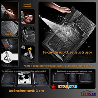 Covorase Auto TeamCar® Tip Tavita Compatibile Volkswagen Golf Variant IV (1999–2006) - Combi - 12