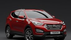 Covorase Hyundai Santa Fe 2012-2018 | Cauciuc Tavita | Silver