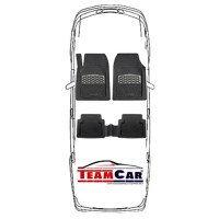 Covorase Skoda Fabia II TeamCar® Tip Tavita Compatibile (2007–2014) Silver - 1