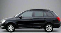 Covorase Skoda Fabia II TeamCar® Tip Tavita Compatibile (2007–2014) Silver - 2
