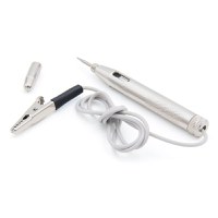 Creion De Testare A Tensiunii Auto Techstar® D0086-Y, DC 6V/12V/24V, 115x10 Mm, Compatibil Masini, Barci, Motociclete - 1