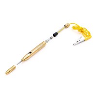 Creion de testare a tensiunii auto Techstar® D0086-Y, DC 6V/12V/24V, 115x10 mm, compatibil masini, barci, motociclete - 1