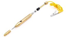 Creion de testare a tensiunii auto Techstar® D0086-Y, DC 6V/12V/24V, 115x10 mm, compatibil masini, barci, motociclete