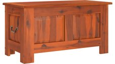 Cufar de depozitare din lemn masiv de acacia, maro, 70x35x37 cm