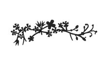 Cuiere Wallxpert din metal negru, 70x3x23 cm