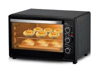 Cuptor electric 48 L, 2600W, 3 functii de gatire, temporizator cu alarma sonora, tava si gratar, capacitate mare - 9