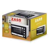 Cuptor electric cu Convectie si Rotisor Zass ZEO 45 CR, negru-argintiu - 2