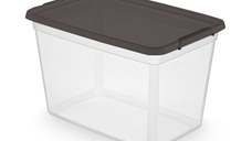 Cutie depozitare cu capac DOMOTTI Easy, 60L