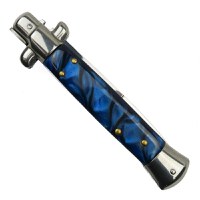 Cutit automat Blue Marble, lama stiletto, 23 cm - 6