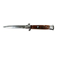 Cutit-briceag automat, otel inoxidabil, Italian Blade, Stiletto, 21 cm - 2