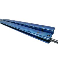 Cutit, Briceag fluture, Butterfly, Grand Blue, pentru antrenament, 27.5 cm - 2